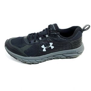 Under Armor Charged Toccoa 2 Womens Size 8 Shoes Running Sneakers Black Gray UA